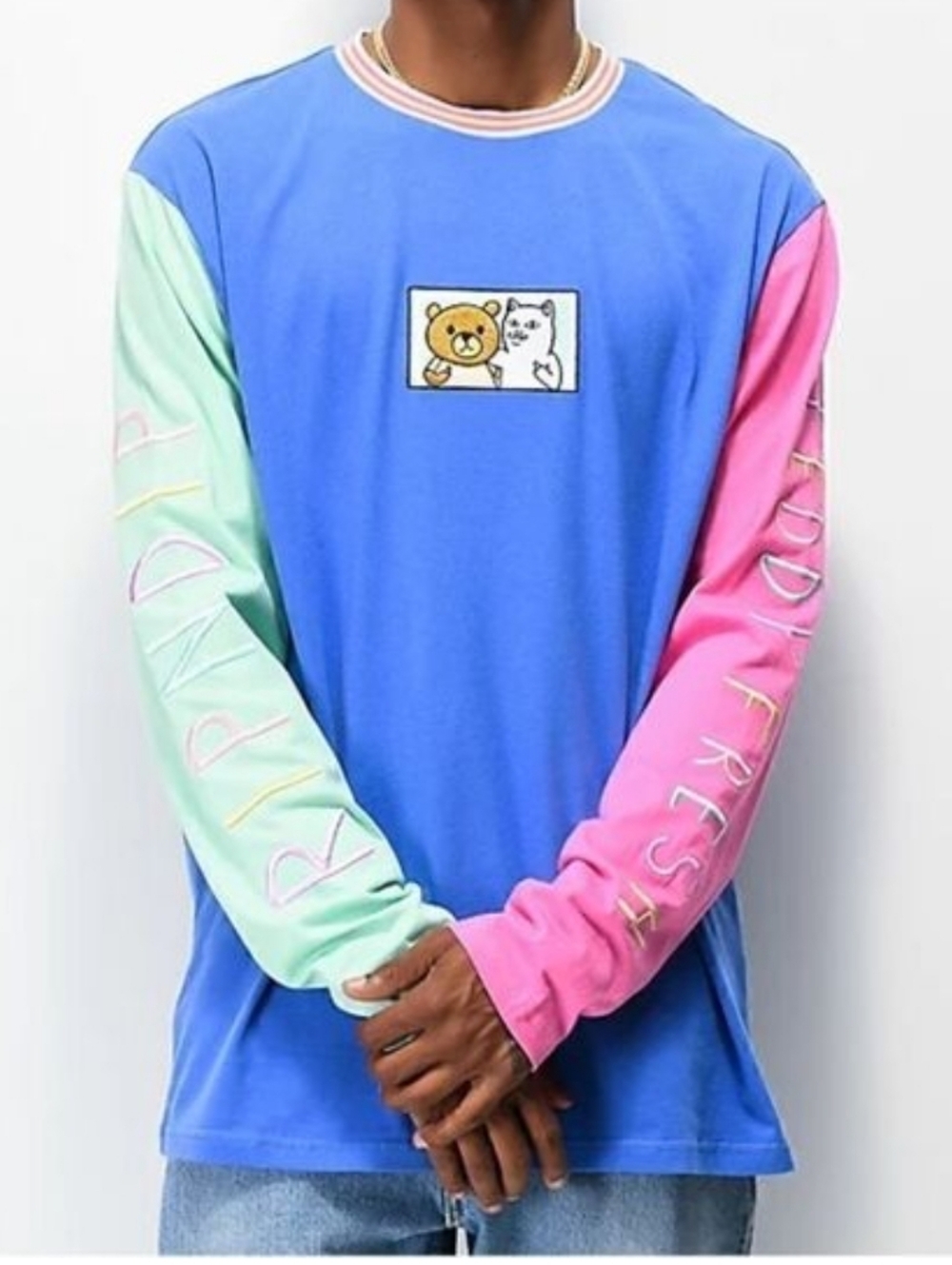 Rip N Dip Teddy Fresh Long Sleeve Shirt